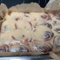 Kíra György Cooksnap-ja, amikor elkészítette a(z) Cinnamon roll (fahéjas-vaníliás-fehércsokis csiga) receptet.