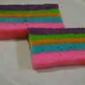 Cooksnap dari Wiwit Ratnasari Tanjung untuk resep Steamed Rainbow Cake