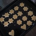 萱 的 聖誕限定「馴鹿巧克力餅乾」酥脆又好吃。 cooksnap