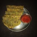 Tila Sachde's cooksnap of when they made પાલક પરાઠા (Palak Paratha Recipe In Gujarati).