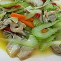 王遠貞 的 豬肉炒芹菜 cooksnap