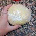 El cooksnap de Emilse Palma cuando hizo Masa sablèe o masa de tarta dulce.
