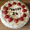 Ishtar 's cooksnap of when they made Neapolitan Layer Cake.
