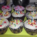 El cooksnap de Claudia Piedra cuando hizo Muffins de súper chocolate.