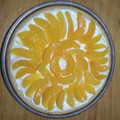 El cooksnap de Jose Luis Omar Fluk cuando hizo Tarta de crema con duraznos.