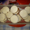 El cooksnap de Estefania cuando hizo Alfajores de maicena.