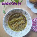 Cooksnap dari Mama Aisya Wafi untuk resep Sambal cabe ijo padang