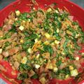 El cooksnap de Fiorella D. García cuando hizo Ensalada de Espinaca, Zanahoria y Tomate.