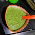 Kajal BadiAni's cooksnap of when they made સીંગદાણા ધાણાભાજી ની ચટણી.