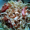 El cooksnap de Elena Puertas cuando hizo Ensalada de col cruda.