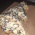 Ági Sz. Cooksnap-ja, amikor elkészítette a(z) Túrós-meggyes piskóta kocka receptet.