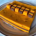Cooksnap Nina Wella semasa beliau membuat Kek Lapis Bumi (Kukus).