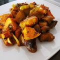 Cooksnap από Ευφροσύνη στη συνταγή Γλυκοπατάτες με μανιτάρια στο φούρνο