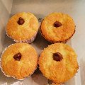 El cooksnap de Alita cuando hizo Muffin con corazón de Nutella.