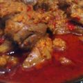 Cooksnap dari Nila momnafa untuk resep Sambal Hati Ayam Pedas