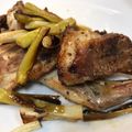El cooksnap de Marta cuando hizo Conejo con ajetes en la freidora de aire Cosori.