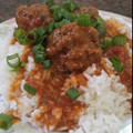 El cooksnap de Marcela Arguello cuando hizo Albóndigas de carne picada.