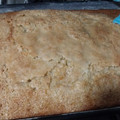El cooksnap de Patry cuando hizo Budín con durazno súper húmedo 🍑🍑🍑.