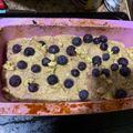 El cooksnap de Cristina cuando hizo Queque de yogurt con arándanos🥧.