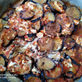 Cooksnap από Θανασης Περιστερης στη συνταγή Καλοκαιρινές μελιτζάνες στο φούρνο με ντομάτα και φέτα