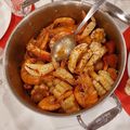 Perry Knight's cooksnap of when they made The Whole Shabang Shrimp (Boiling Crab Style).