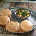Hiral Pandya Shukla's cooksnap of when they made શાક પુરી (shak puri recipe in Gujarati).