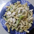 El cooksnap de Lola Sanchez Lerida cuando hizo Pollo Alfredo.