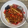 nunu mambuhu's cooksnap of when they made Kering tempe teri medan kacang tanah renyah tahan lama.