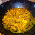 El cooksnap de isa24 cuando hizo Paella de marisco.