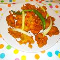 Raghini Phad 's cooksnap of when they made Onion Bhaji Pakora.