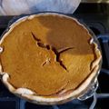 mike's cooksnap of when they made Pumpkin Pie.