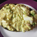 El cooksnap de Cristina cuando hizo Aguacate relleno de atún.