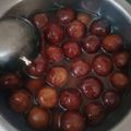 Ankita Kapil Varshney's cooksnap of when they made Gulab Jamun.