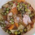 El cooksnap de Monica Navarrete cuando hizo Estofado de pollo con papas.