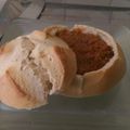 El cooksnap de Fernanda cuando hizo Chili con carne.