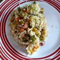 El cooksnap de Andres Perez cuando hizo Arroz con pollo colombiano.