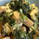 Cooksnap από Eirinaki στη συνταγή Μανιτάρια a la creme με pesto και σπανάκι (keto friendly)