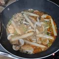 El cooksnap de anyoli cuando hizo Merluza en salsa verde con guisantes.