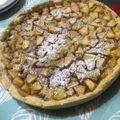 El cooksnap de Duny cuando hizo Apple pie (tarta de manzana).