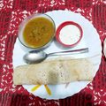 Shivangi Saxena's cooksnap of when they made Dosa.