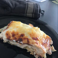 El cooksnap de N Go cuando hizo Lasaña de atún.