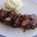 El cooksnap de Paqui Vizuete cuando hizo Solomillo de cerdo al Pedro Ximénez.