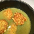 El cooksnap de Comidas de un Foráneo cuando hizo Tortitas de pollo en salsa verde.
