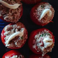 El cooksnap de Karen cuando hizo Tomate relleno.