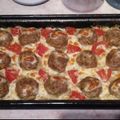 Ancsyka001 Cooksnap-ja, amikor elkészítette a(z) Húsgolyók tejszínnel, burgonyaágyon receptet.