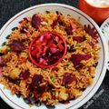 Sudha Banjara Vasani's cooksnap of when they made બીટ રૂટ રાઈસ(Beet Root Rice Recipe in Gujarati).