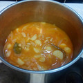 El cooksnap de Andrea Astur London cuando hizo Habichuelas estofadas de mi suegra.
