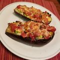 El cooksnap de Emilia Arispe cuando hizo Berenjenas gratinadas con calabacín y tomate.