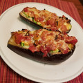 El cooksnap de Emilia Arispe cuando hizo Berenjenas gratinadas con calabacín y tomate.