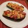 El cooksnap de Emilia Arispe cuando hizo Berenjenas gratinadas con calabacín y tomate.